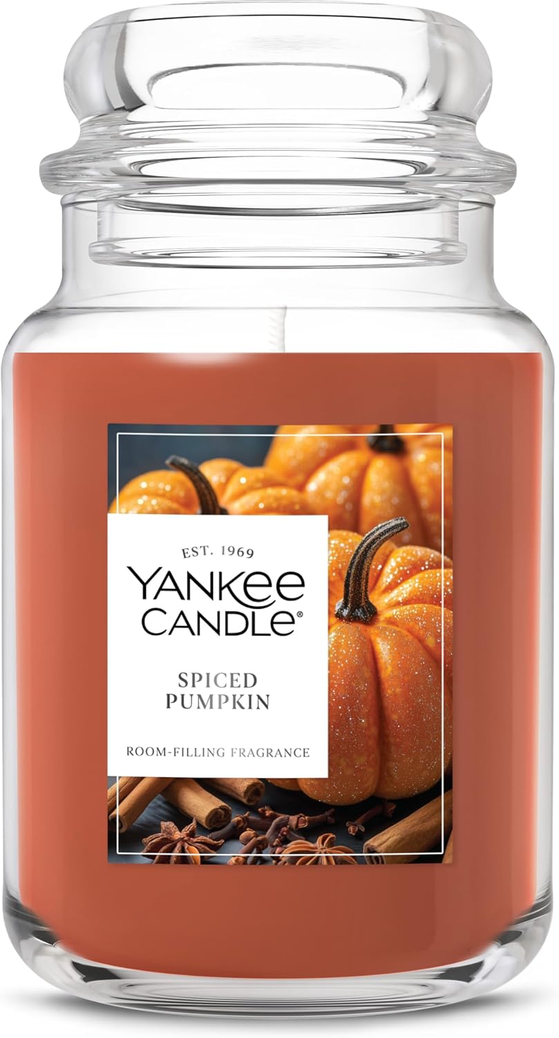 Yankee Candle Spiced Pumpkin, 22oz
