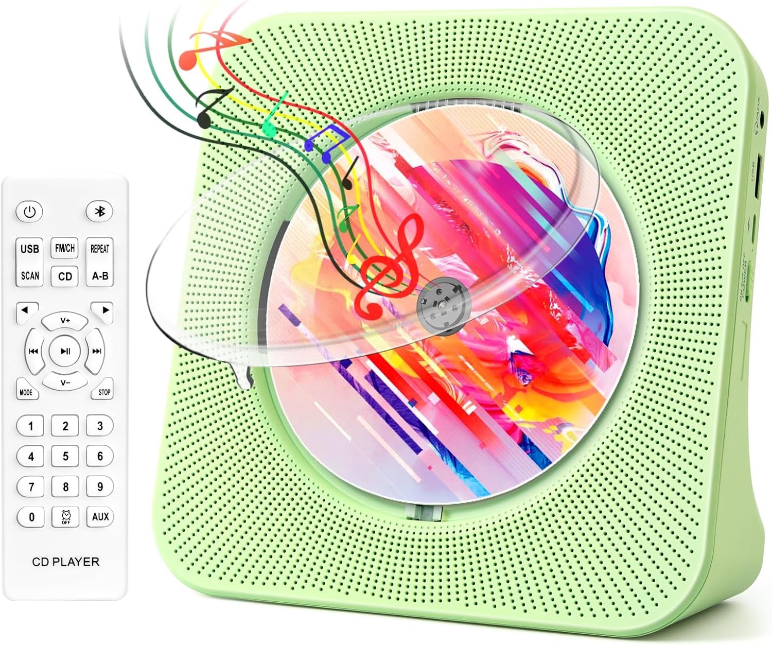 KOGODA Retro Bluetooth CD Player