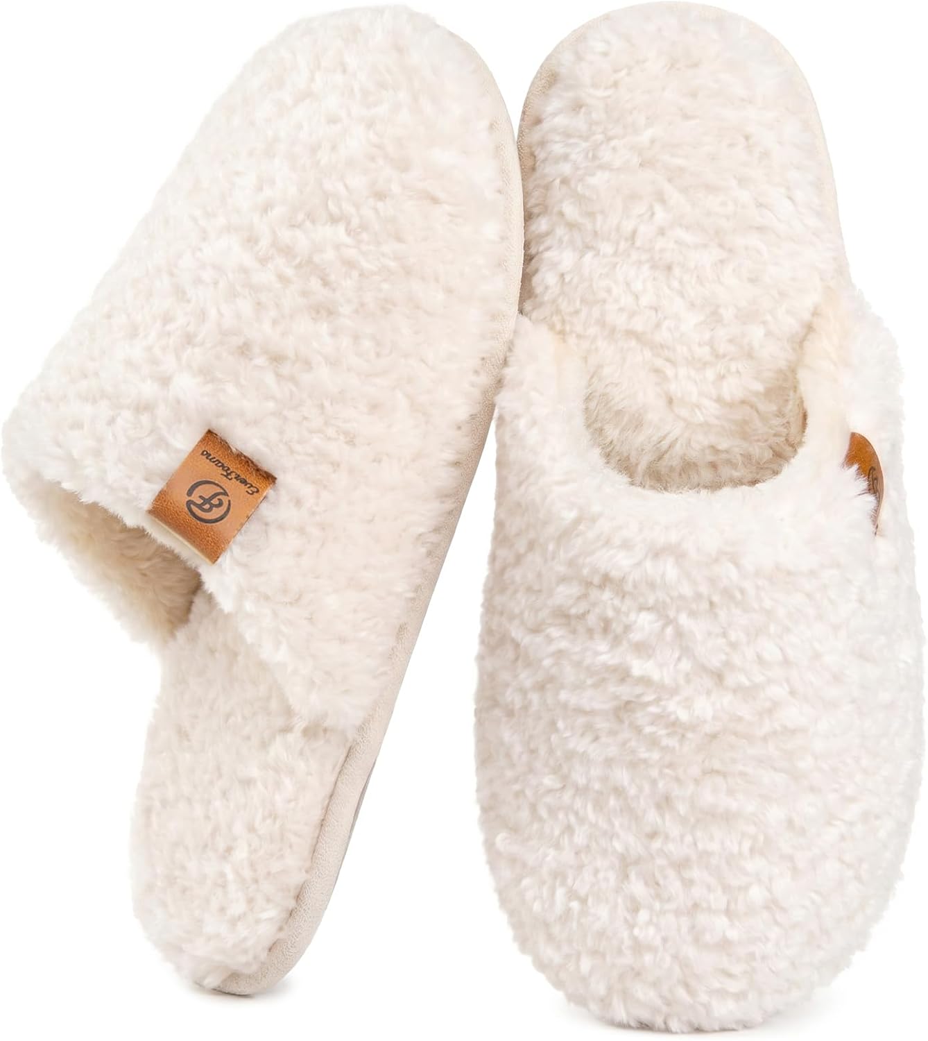 EverFoams Women's Fuzzy Slippers