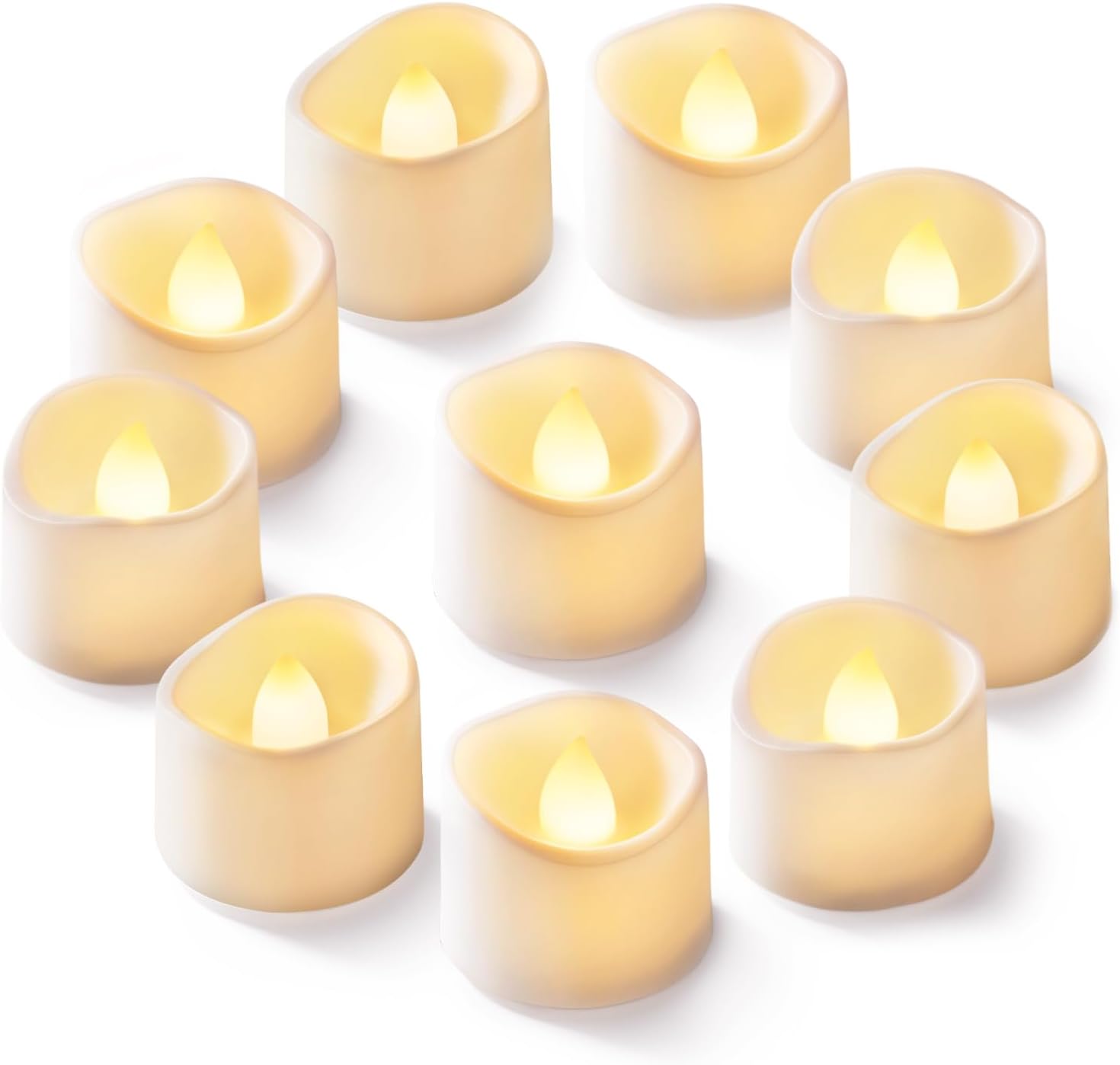 Homemory Flameless Tea Lights, 24-Pack