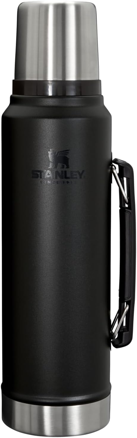 Stanley Classic Legendary vacuum bottle, 1.1 quart, black