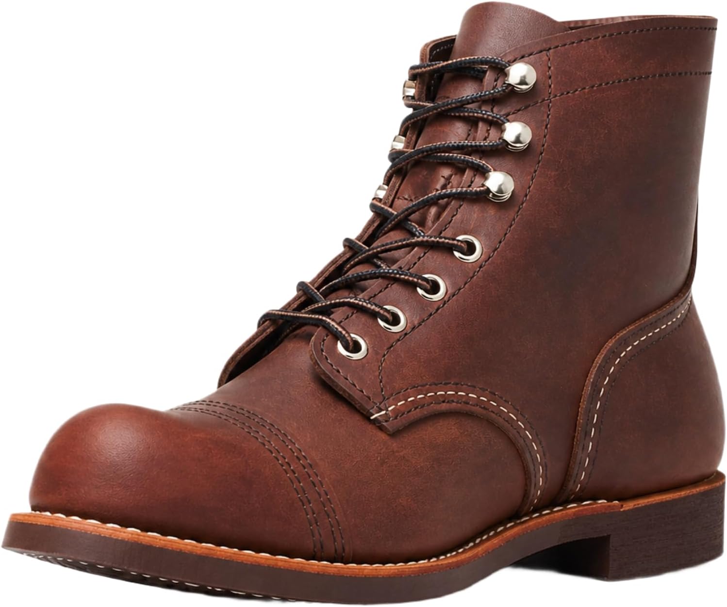 Red Wing Heritage Iron Ranger 8111 boot in Amber Harness