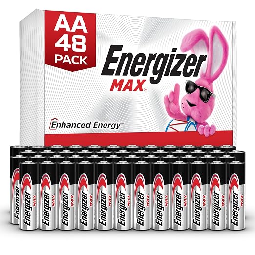 Energizer MAX AA alkaline batteries