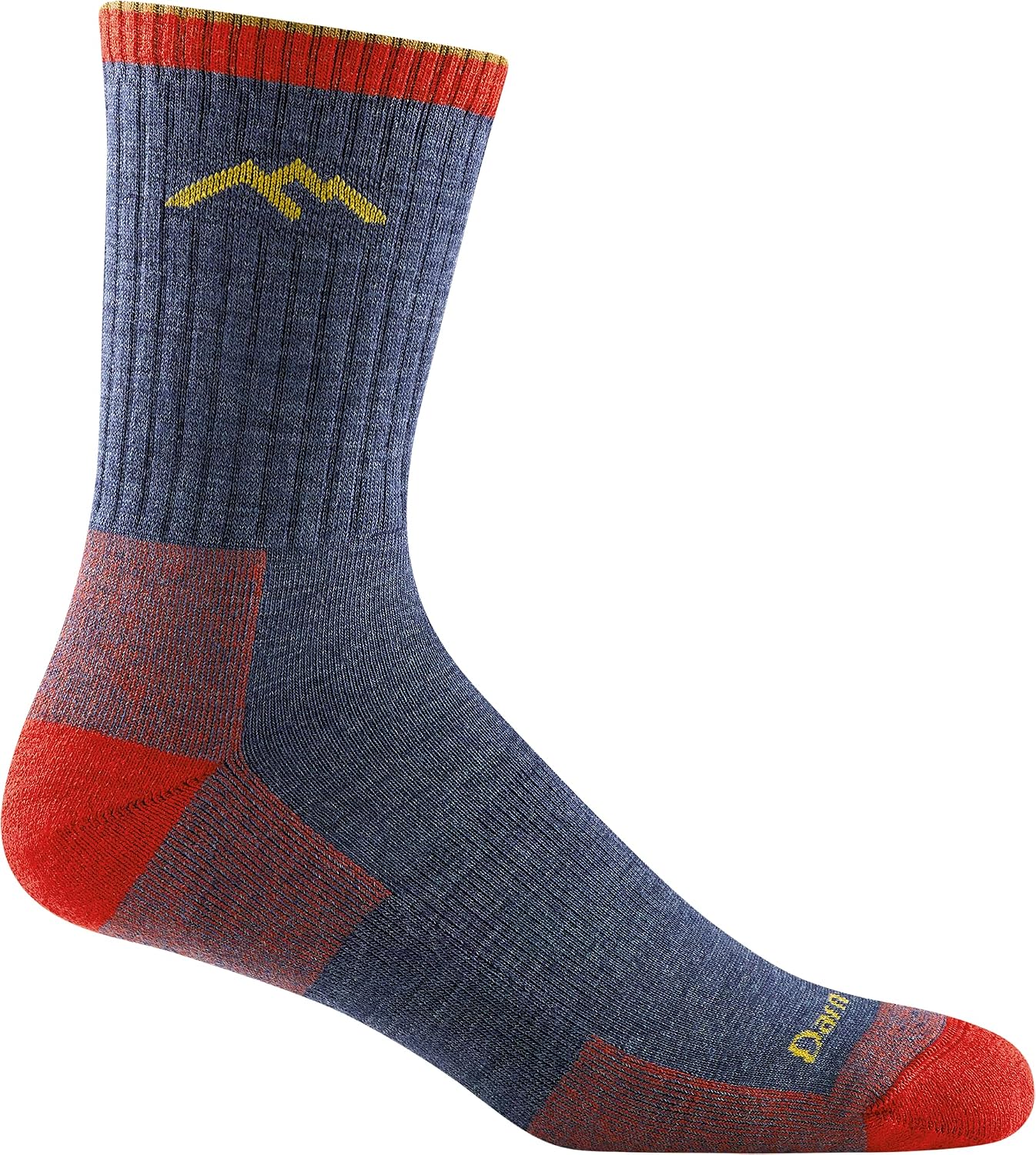 Darn Tough men's Hiker Micro Crew cushion socks, style 1466