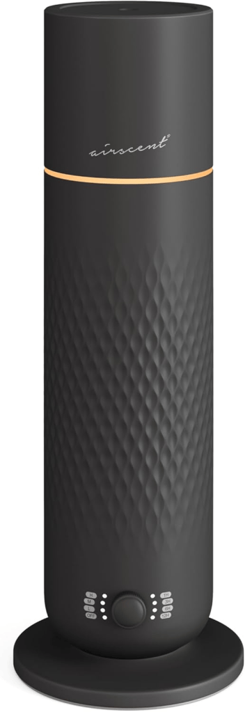 The AirScent Waterless Diffuser - Cold Air Scent Diffuser, Black