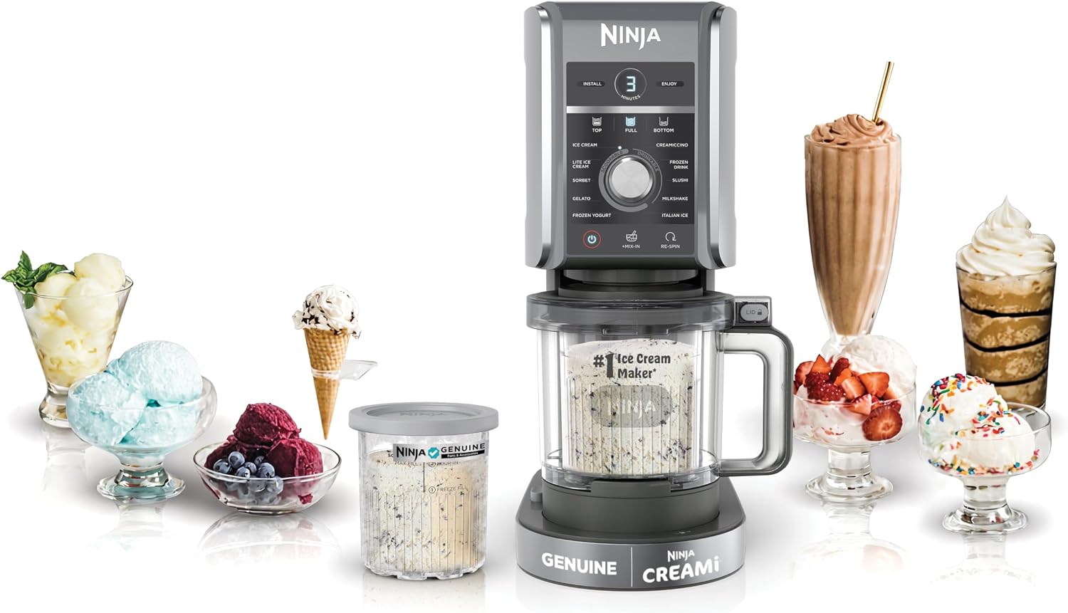 Ninja CREAMi XL Deluxe 11-in-1